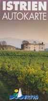 Autokarte Istrien