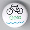 Button vom Gera-Radweg
