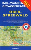 Rad- und Wanderkarte + Gewässerkarte Oberspreewald