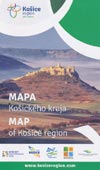 Touristenkarte Region Kosice - Mapa Kosickeho Kraja - Map of Kosice region