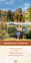 Übersichtswanderkarte Sächsische Schweiz 1:60.000