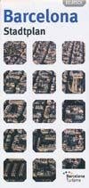Stadtplan Barcelona (deutsch) M 1:18.000