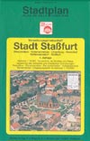 Stadtplan Stadt Staßfurt Maßstab 1:10.000
