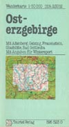 DDR-Wanderkarte Osterzgebirge M 1:50.000