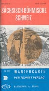 DDR-Wanderkarte Sächsisch-Böhmische Schweiz 1982, Maßstab 1:50.000